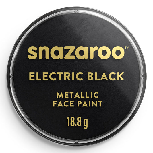 Snazaroo Face Paint 18ml Metallic Black