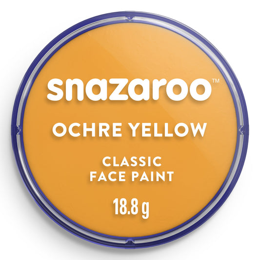 Snazaroo Face Paint 18ml Classic Ochre Yellow