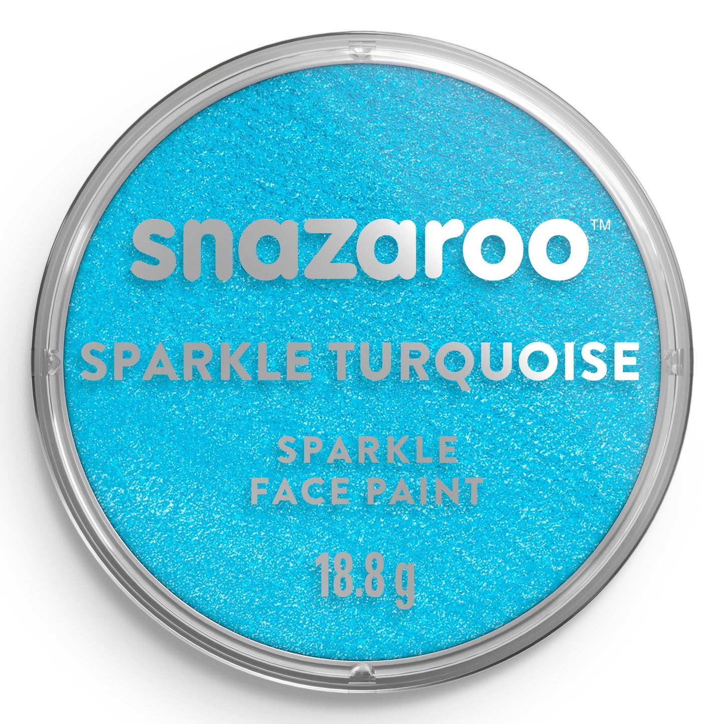 Snazaroo Face Paint 18ml Sparkle Turquoise