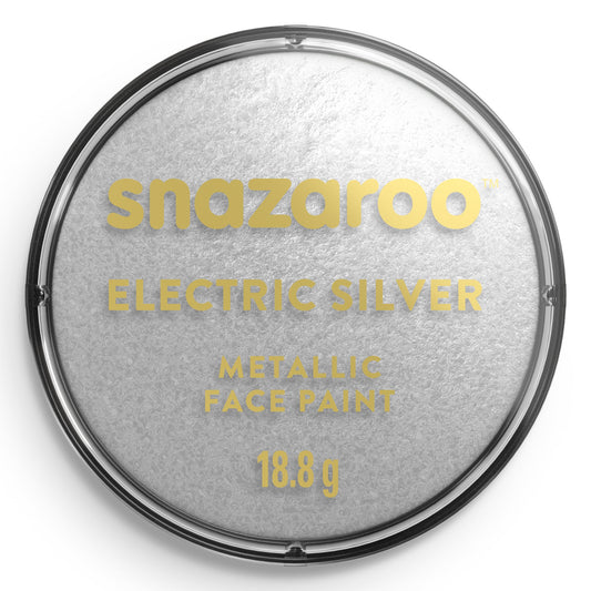 Snazaroo Face Paint 18ml Metallic Silver