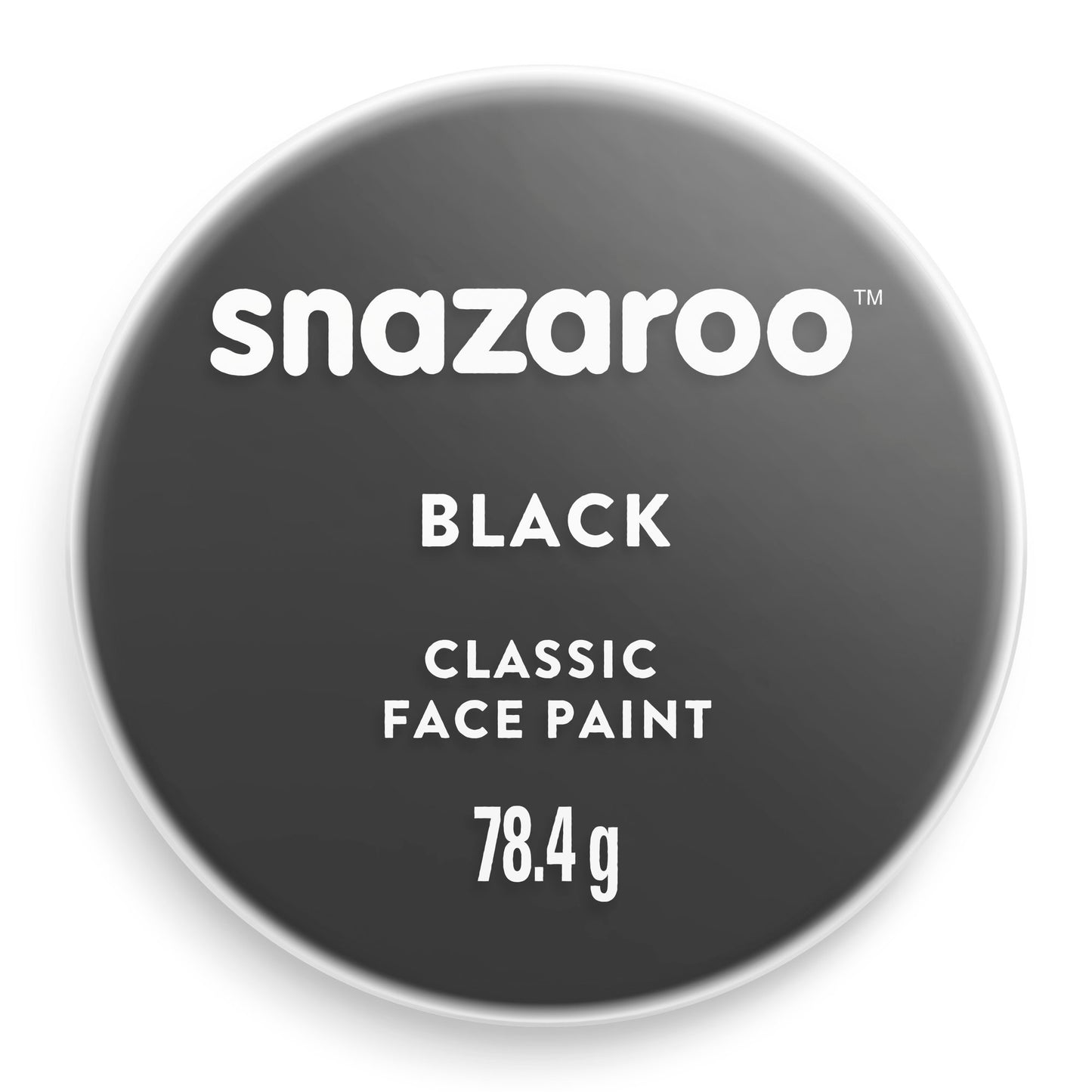 Snazaroo Face Paint 75ml Classic Pot Black