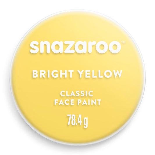 Snazaroo Face Paint 75ml Classic Bright Yellow