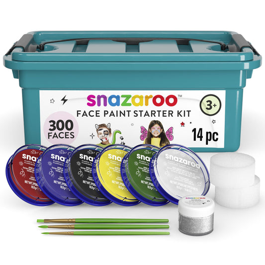 Snazaroo Face Paint Mini Starter Kit (+300 Faces)