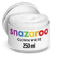 Snazaroo Face Paint 250ml Clown White