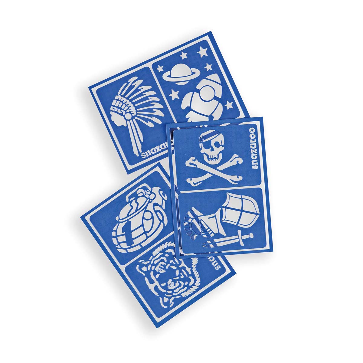 Snazaroo Face Paint Boys Adventure Stencils