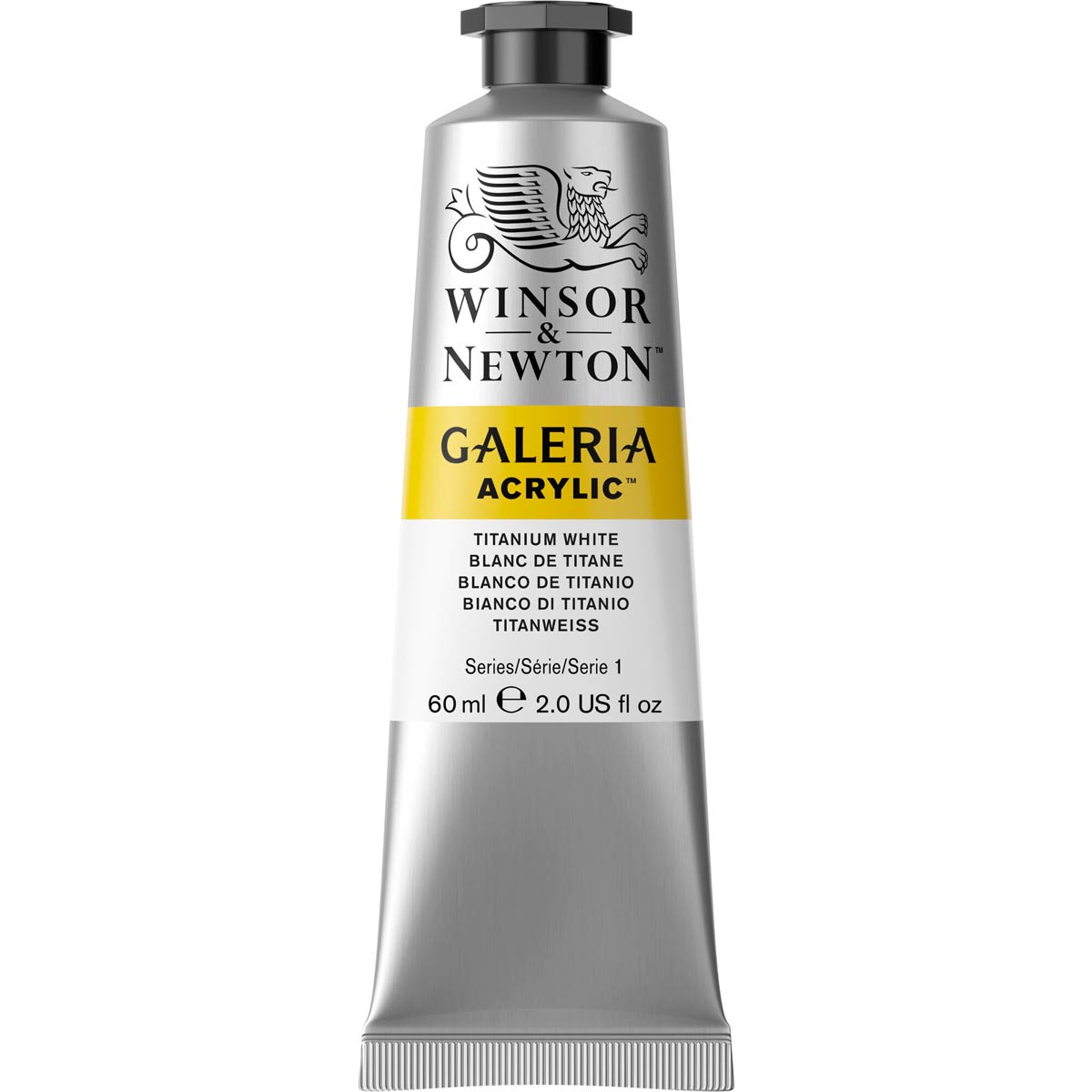 Winsor & Newton Galeria Acrylic 60ml Titanium White - Winsor & Newton at DRK Crafts