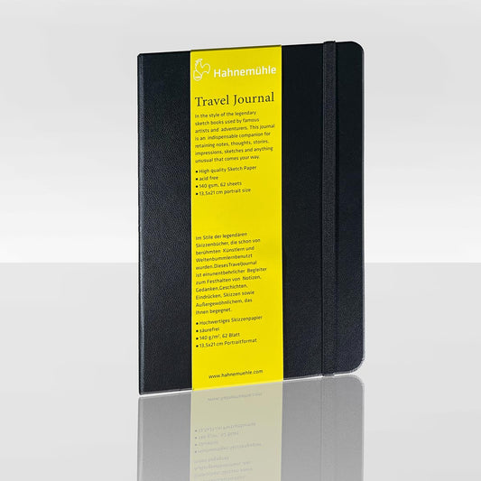 Hahnemuhle Travel Journals - 124 Pages Portrait – 13 x 21cm – 62 Sheets – 140gsm
