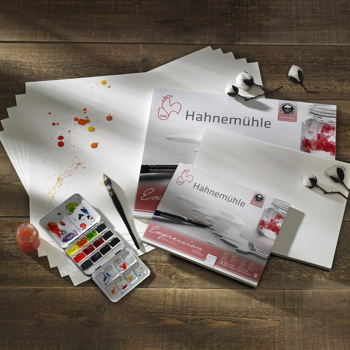 Hahnemuhle Expression Watercolour Block – 40 x 50cm – Cold Pressed