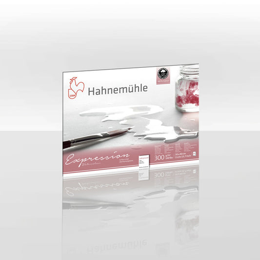 Hahnemuhle Expression Watercolour Pad – 30 x 40cm – Cold Pressed - 300gsm