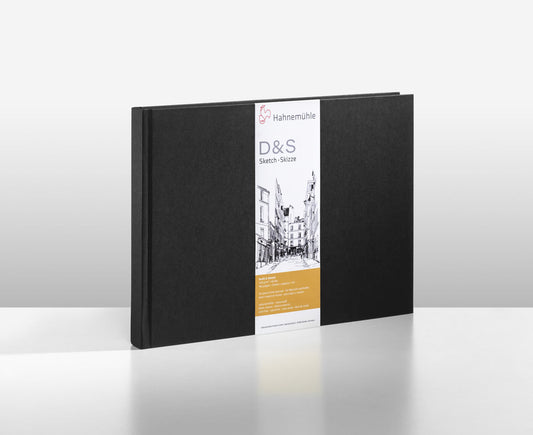 Hahnemuhle D&S Landscape Sketchbook 140g – A6 – Black