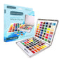 Elements 42 Large Pan Watercolour Set In Tin Box With Waterbrush – Premium Artist Brush Set