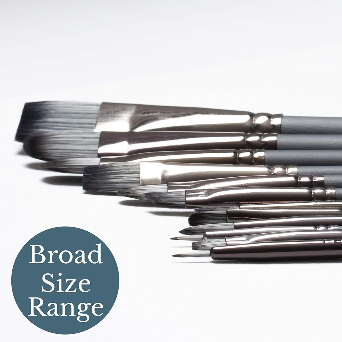 Elements Mixed Media 12 pcs Brush Pack – Premium Artist Brush Set