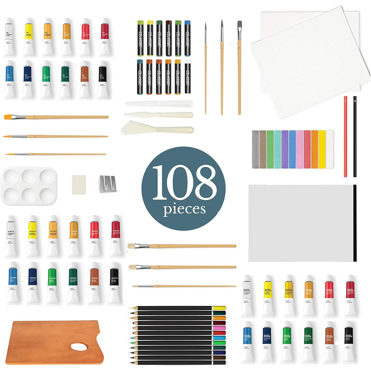 Elements Complete Mixed Media Box Easel Set – Professional Artist Easel