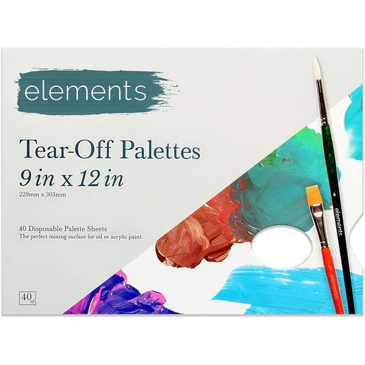 Elements Tear Off Palette 9 x12 40 sheets – Art & Craft Essential