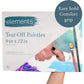 Elements Tear Off Palette 12 x16 40 sheets – Art & Craft Essential