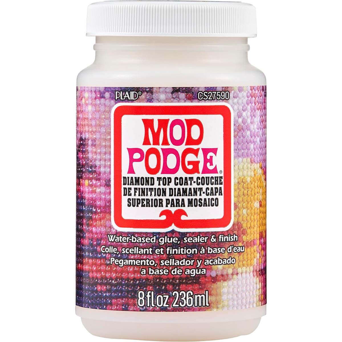 Mod Podge Diamond Top Coat Sealer 8oz – 237ml (8oz)