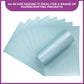 Crafter's Companion Glitter Card 10 Sheet Pack - Baby Blue