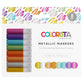 Crafter's Companion Colorista - Metallic Marker - Essential Metallics 8pc