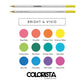 Crafter's Companion Colorista - Coloured Pencil - Bright & Vivid 12pc