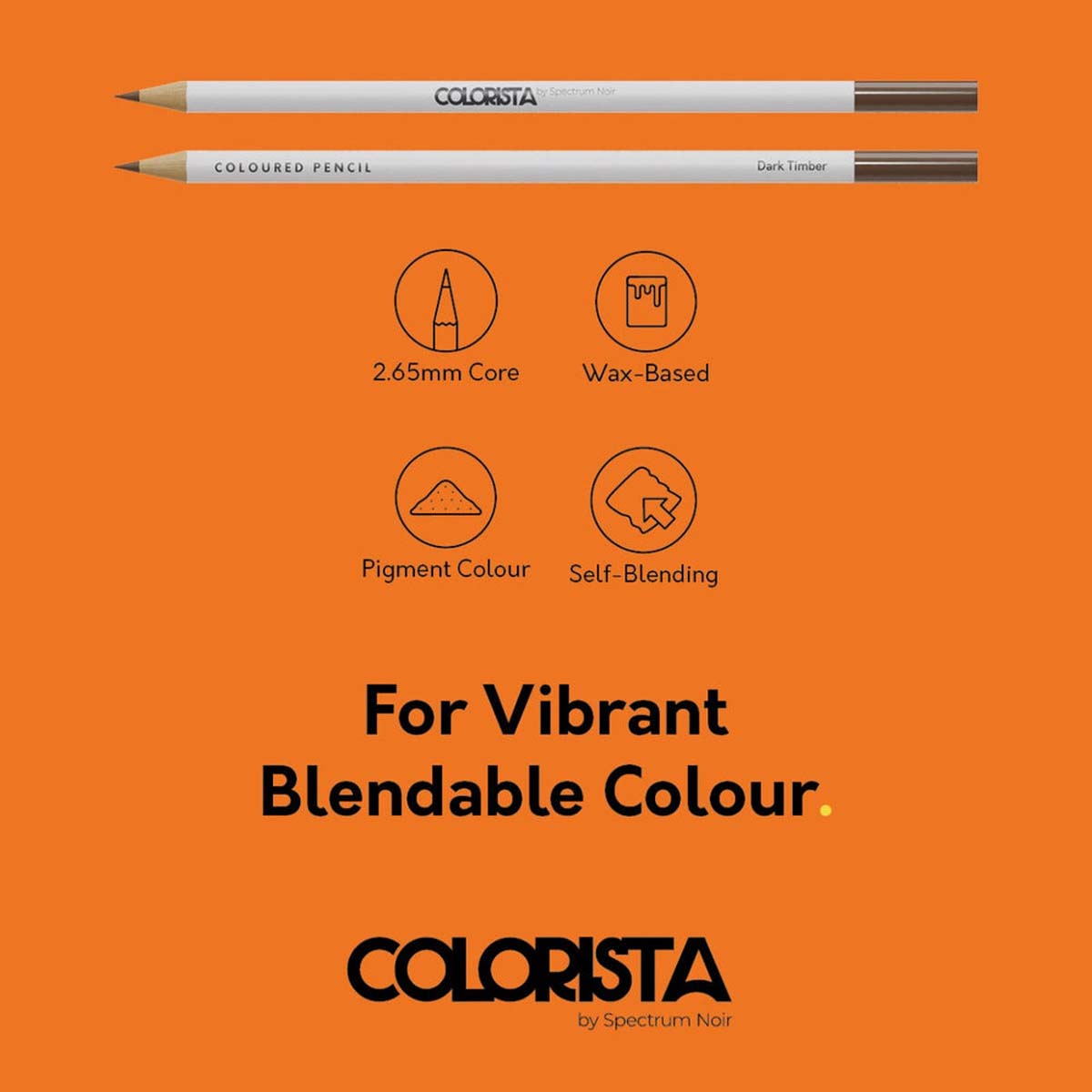 Crafter's Companion Colorista - Coloured Pencil - Natural Landscape 12pc