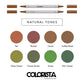 Crafter's Companion Colorista - Art Marker - Natural Tones 8pc