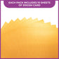 Crafter's Companion Centura Pearl Metallic A4 Single Colour 10 Sheet Pack - Rose Gold
