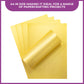 Crafter's Companion Centura Pearl Metallic A4 Single Colour 10 Sheet Pack - Pale Gold
