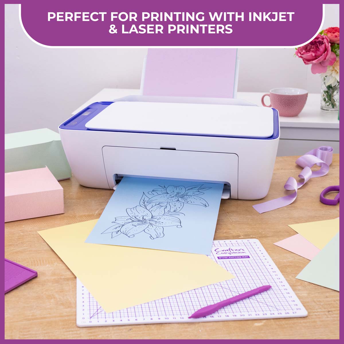 Crafter's Companion Centura Pearl Single Colour A4 10 Sheet Pack - Mint