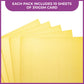 Crafter's Companion Centura Pearl Metallic A4 Single Colour 10 Sheet Pack - Pale Gold