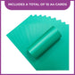 Crafter's Companion Centura Pearl Single Colour A4 10 Sheet Pack - Xmas Green