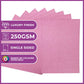 Crafter's Companion Glitter Card 10 Sheet Pack - Baby Pink