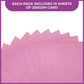 Crafter's Companion Glitter Card 10 Sheet Pack - Baby Pink