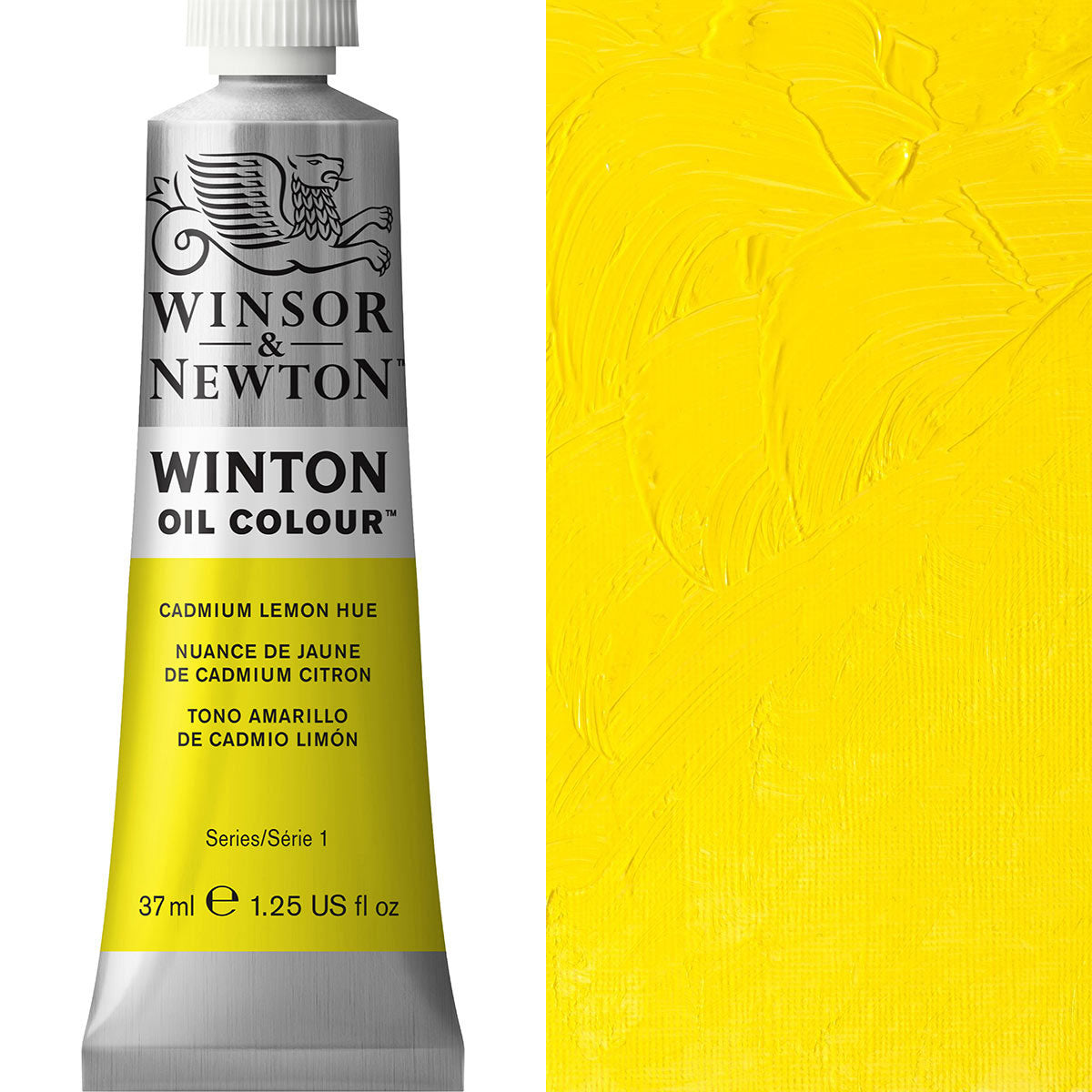Winsor & Newton Winton Oil Colour 37ml Cadmium Lemon Hue - Winsor & Newton at DRK Crafts
