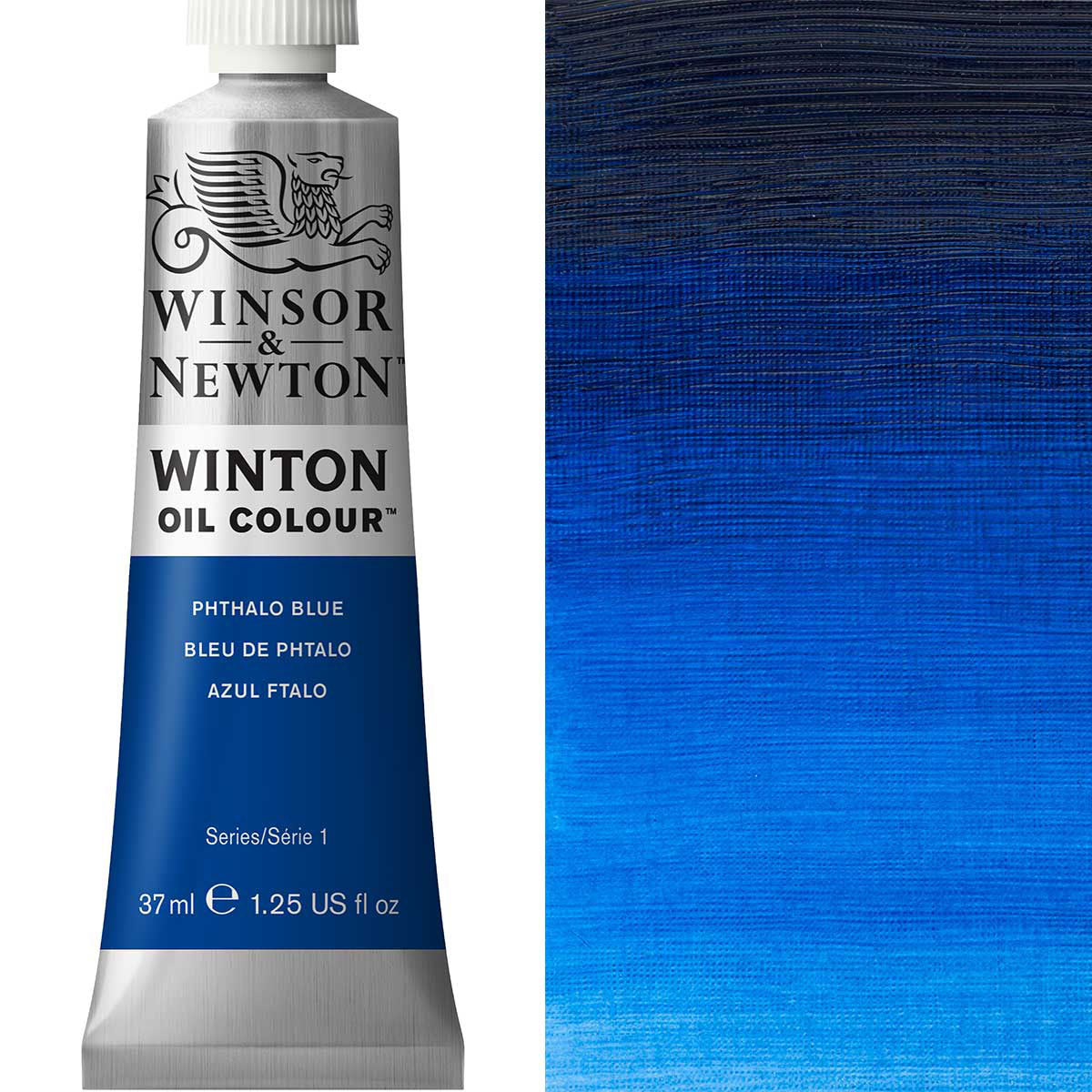 Winsor & Newton Winton Oil Colour 37ml Phthalo Blue - Winsor & Newton at DRK Crafts