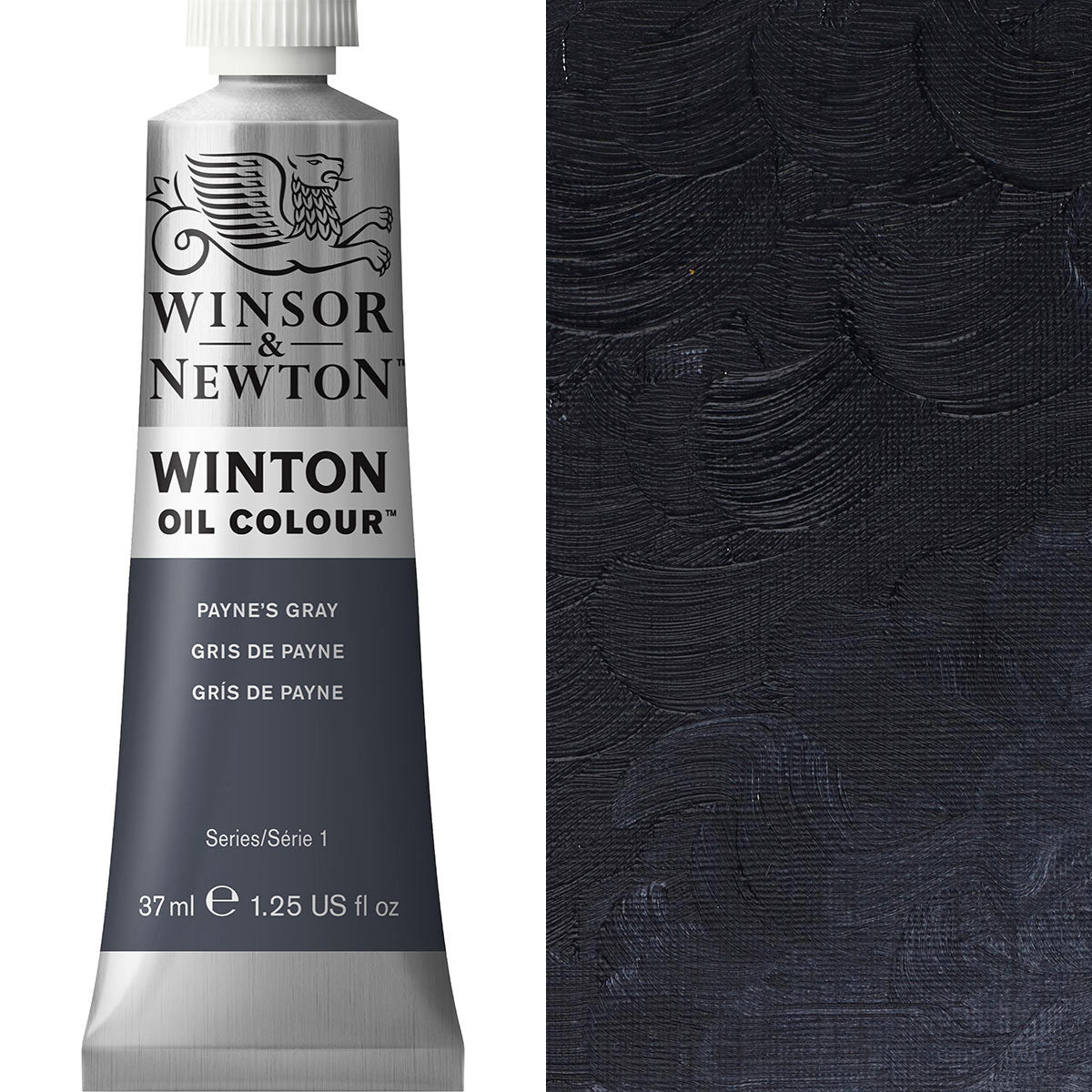 Winsor & Newton Winton Oil Colour 37ml Paynes Grey - Winsor & Newton at DRK Crafts