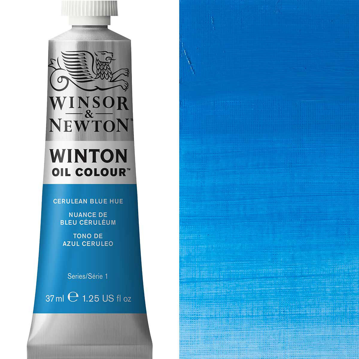 Winsor & Newton Winton Oil Colour 37ml Cerulean Blue Hue - Winsor & Newton at DRK Crafts