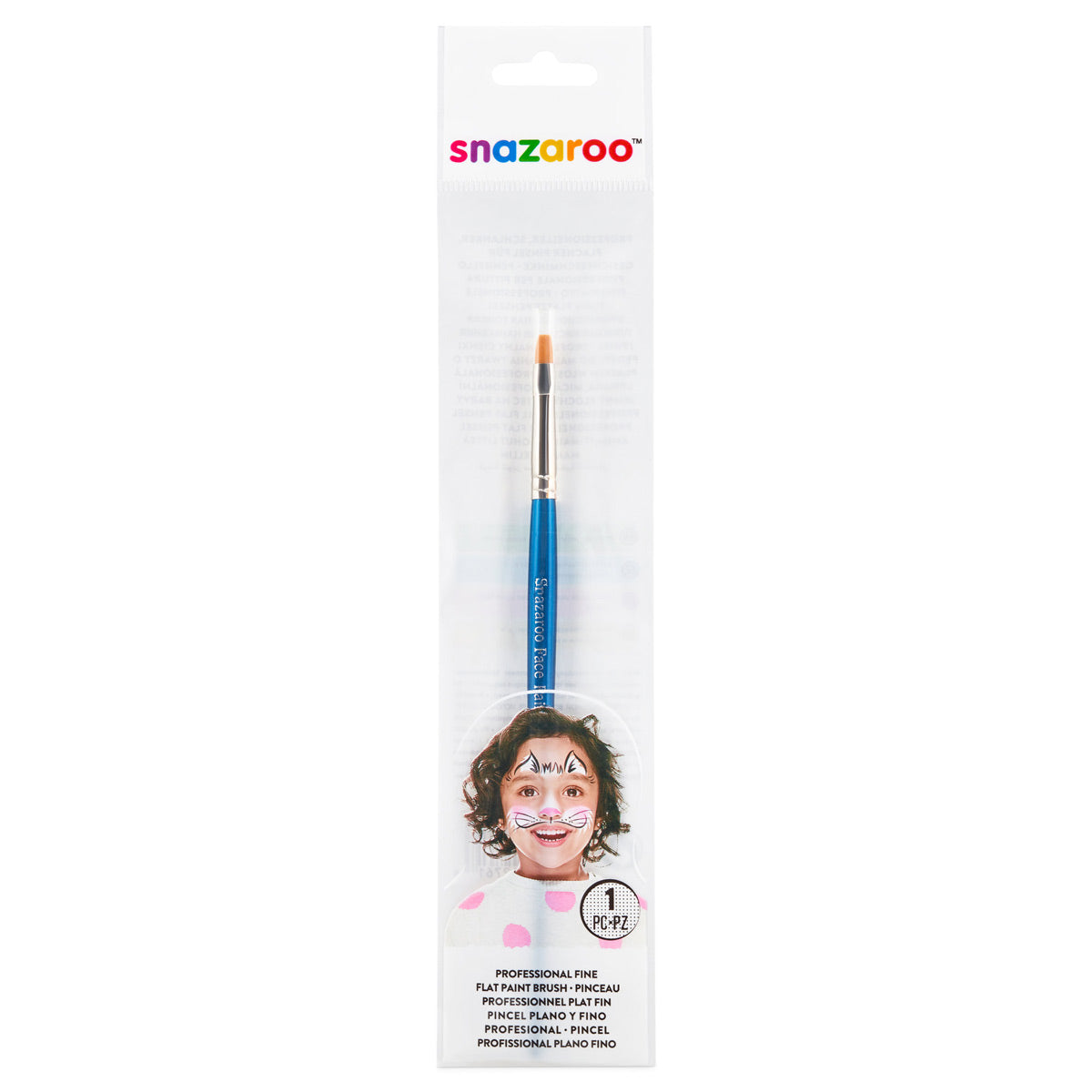 Snazaroo Face Paint Fine Flat Brush