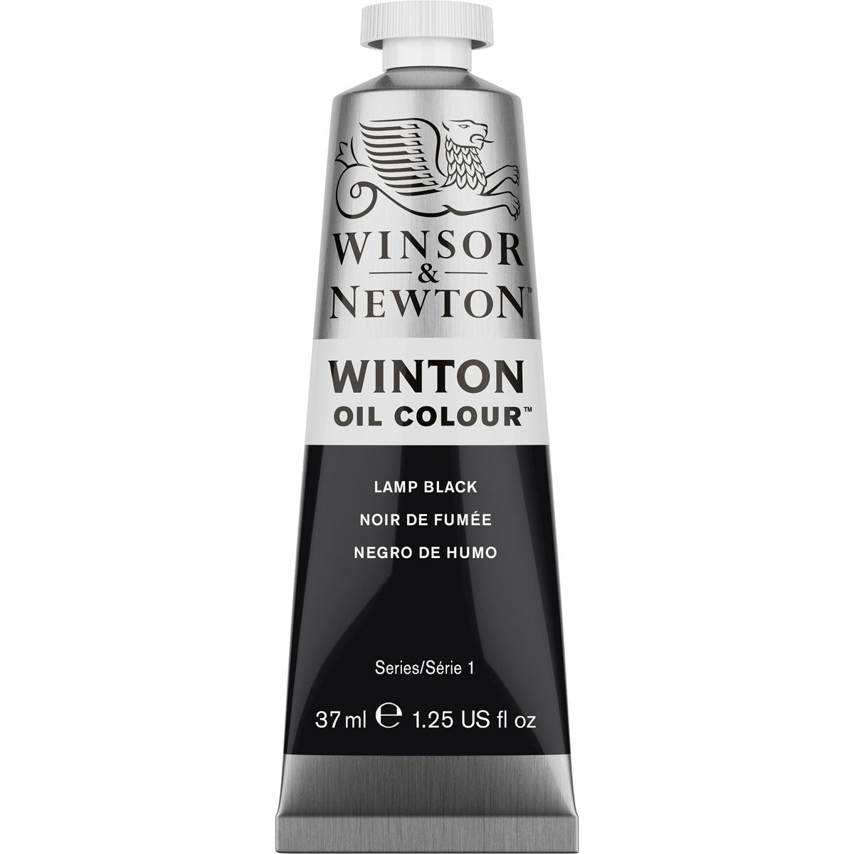 Winsor & Newton Winton Oil Colour 37ml Lamp Black - Winsor & Newton at DRK Crafts