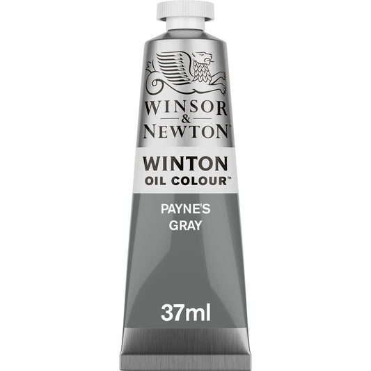 Winsor & Newton Winton Oil Colour 37ml Paynes Grey - Winsor & Newton at DRK Crafts