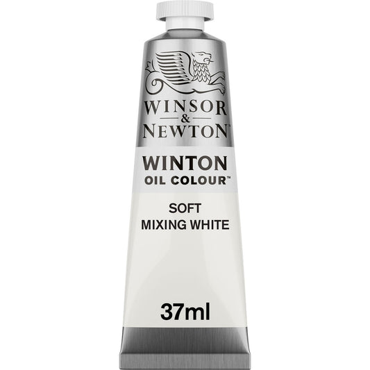 Winsor & Newton Winton Oil Colour 37ml Soft Mixing White - Winsor & Newton at DRK Crafts