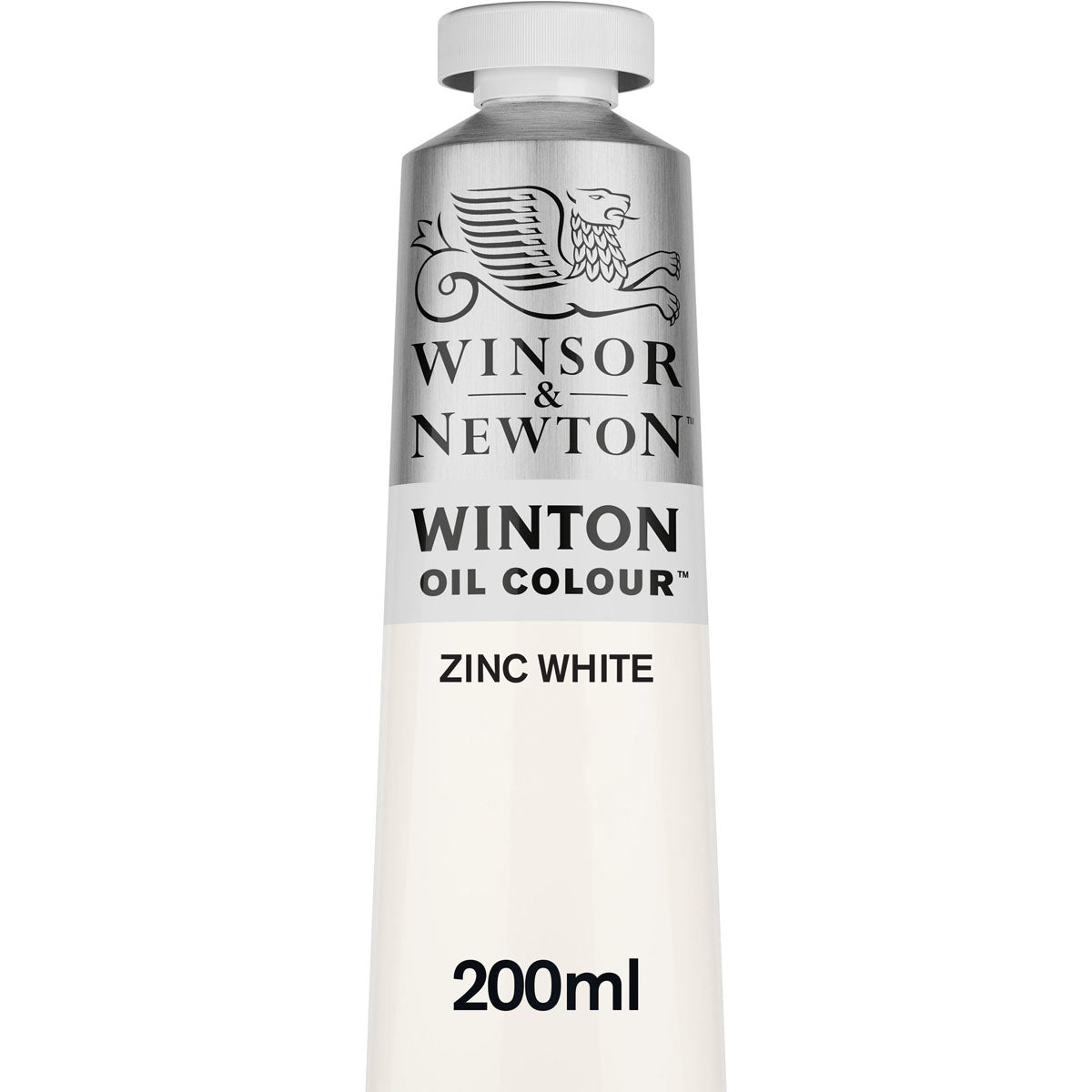 Winsor & Newton Winton Oil Colour 200ml Zinc White - Winsor & Newton at DRK Crafts