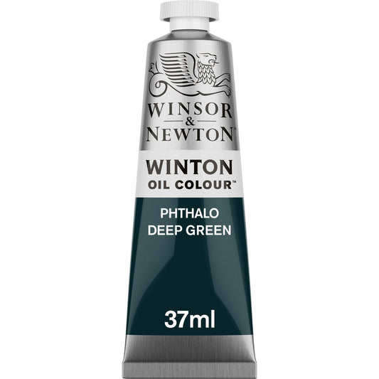 Winsor & Newton Winton Oil Colour 37ml Phthalo Deep Green - Winsor & Newton at DRK Crafts
