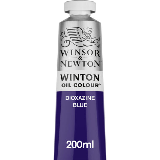 Winsor & Newton Winton Oil Colour 200ml Dioxazine Blue - Winsor & Newton at DRK Crafts