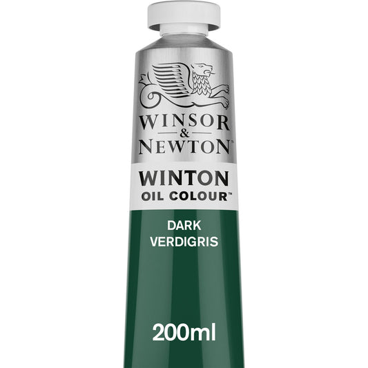 Winsor & Newton Winton Oil Colour 200ml Dark Verdigris - Winsor & Newton at DRK Crafts