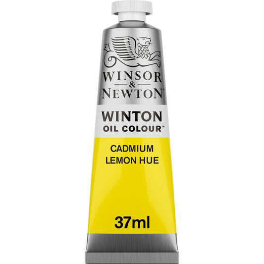 Winsor & Newton Winton Oil Colour 37ml Cadmium Lemon Hue - Winsor & Newton at DRK Crafts