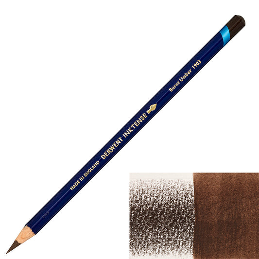Derwent Inktense Pencil Burnt Umber