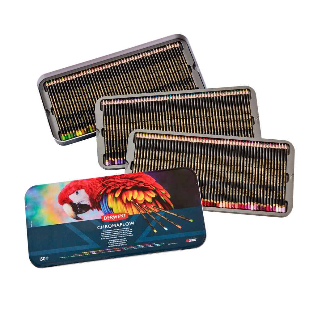 Derwent Chromaflow Pencils (150) Tin
