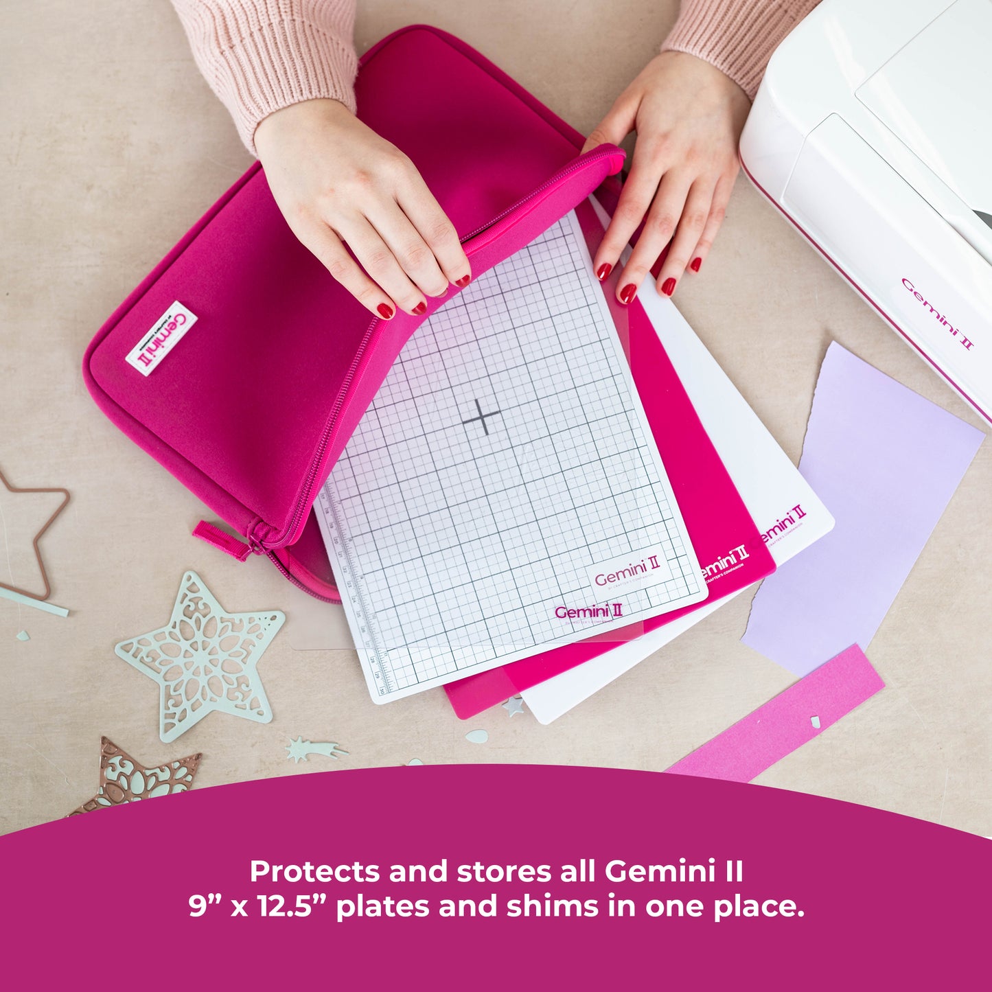 Crafter's Companion Gemini II Accs 9"x12" Plate Storage Bag