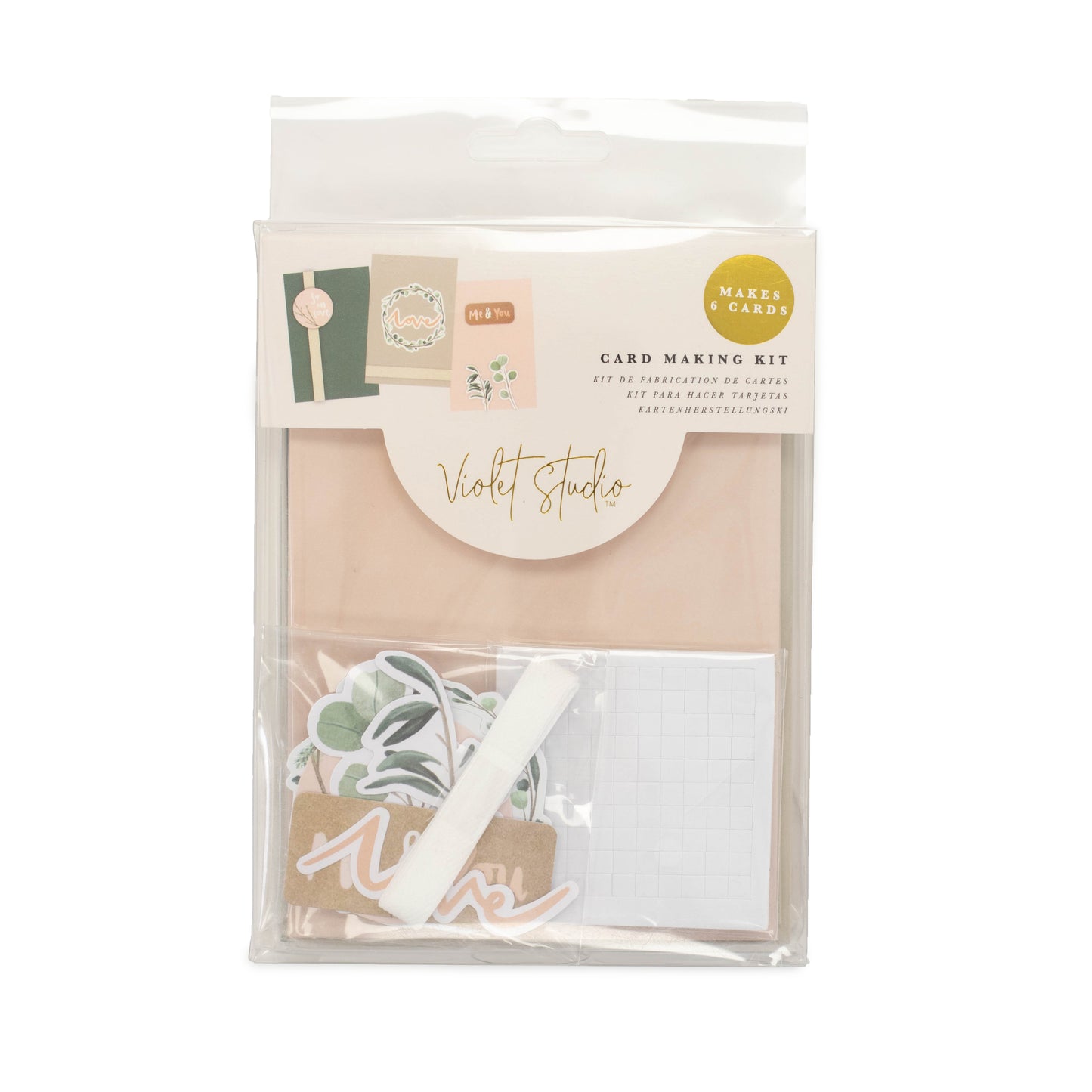 Crafter's Companion Violet Std Mini Card Making Kit - Love