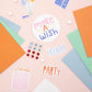 Crafter's Companion Violet Std Mini Card Making Kit - Celebrate